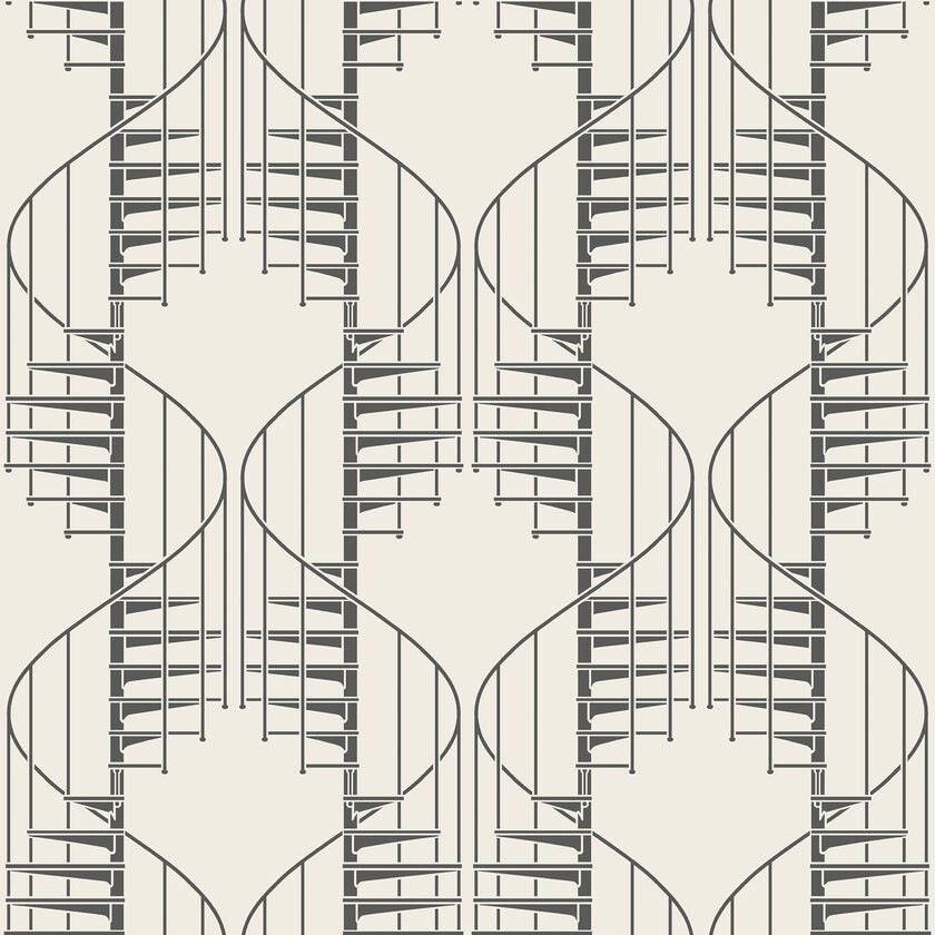 Staircase vit och svart