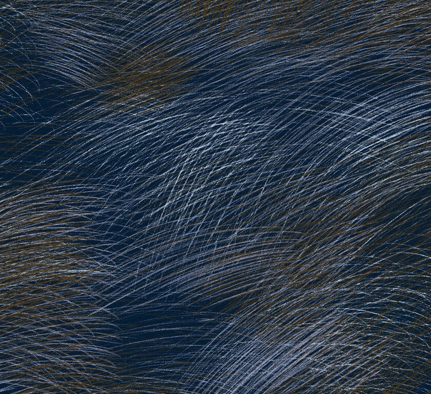 Marimekko Lepo, mörkblå tapet