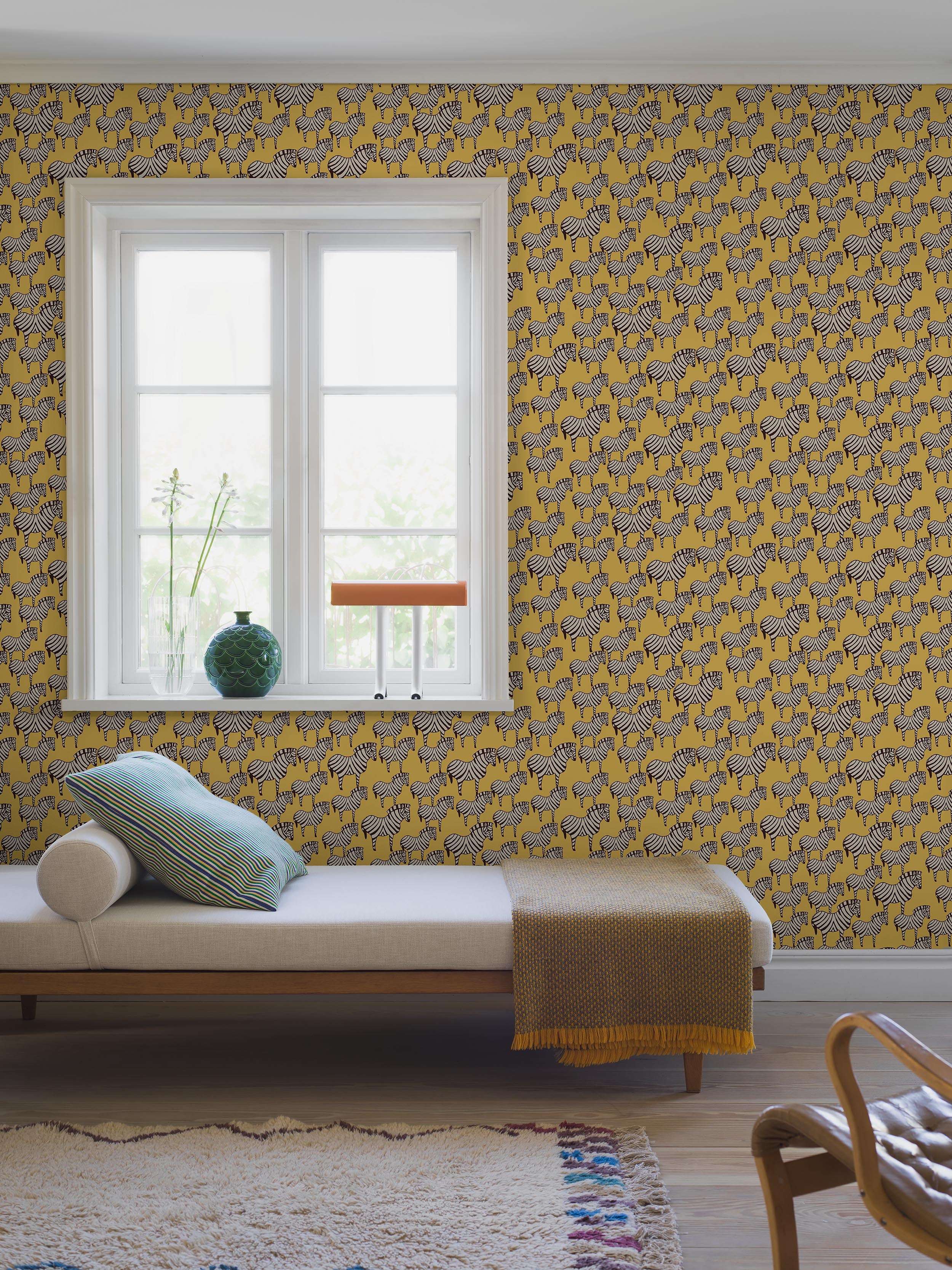 Lisa Larson Zebra, gul