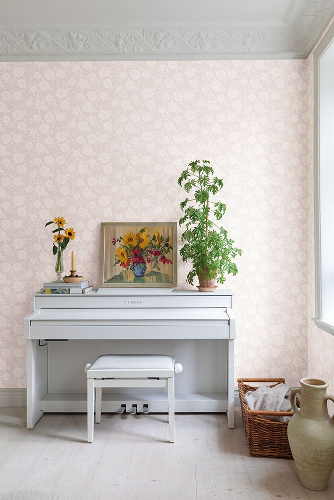 Lizette, tapet i ljusgrå