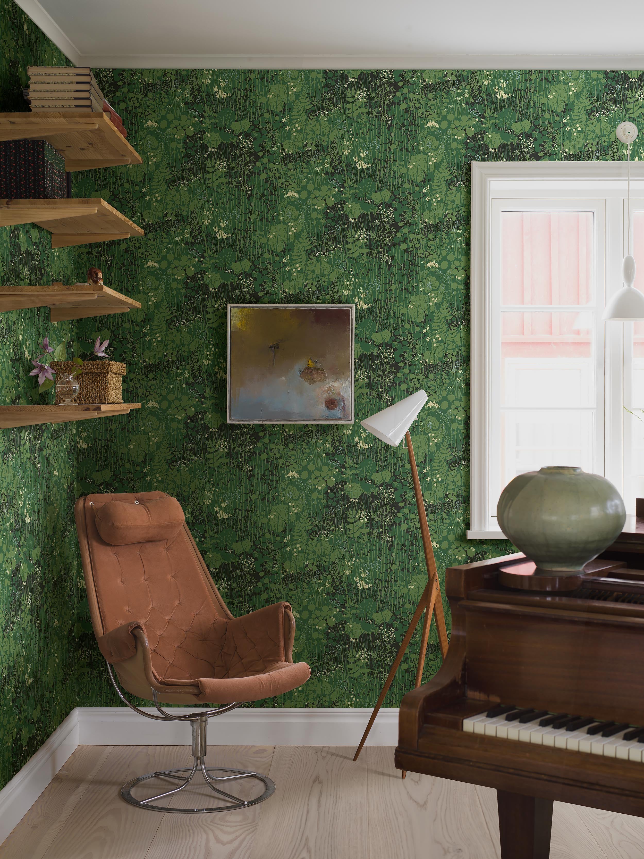 Arne Jacobsen Dikesren, grön