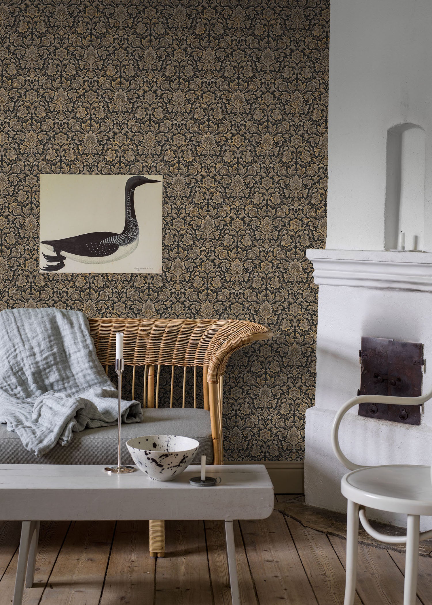 Foglavik, brun/svart