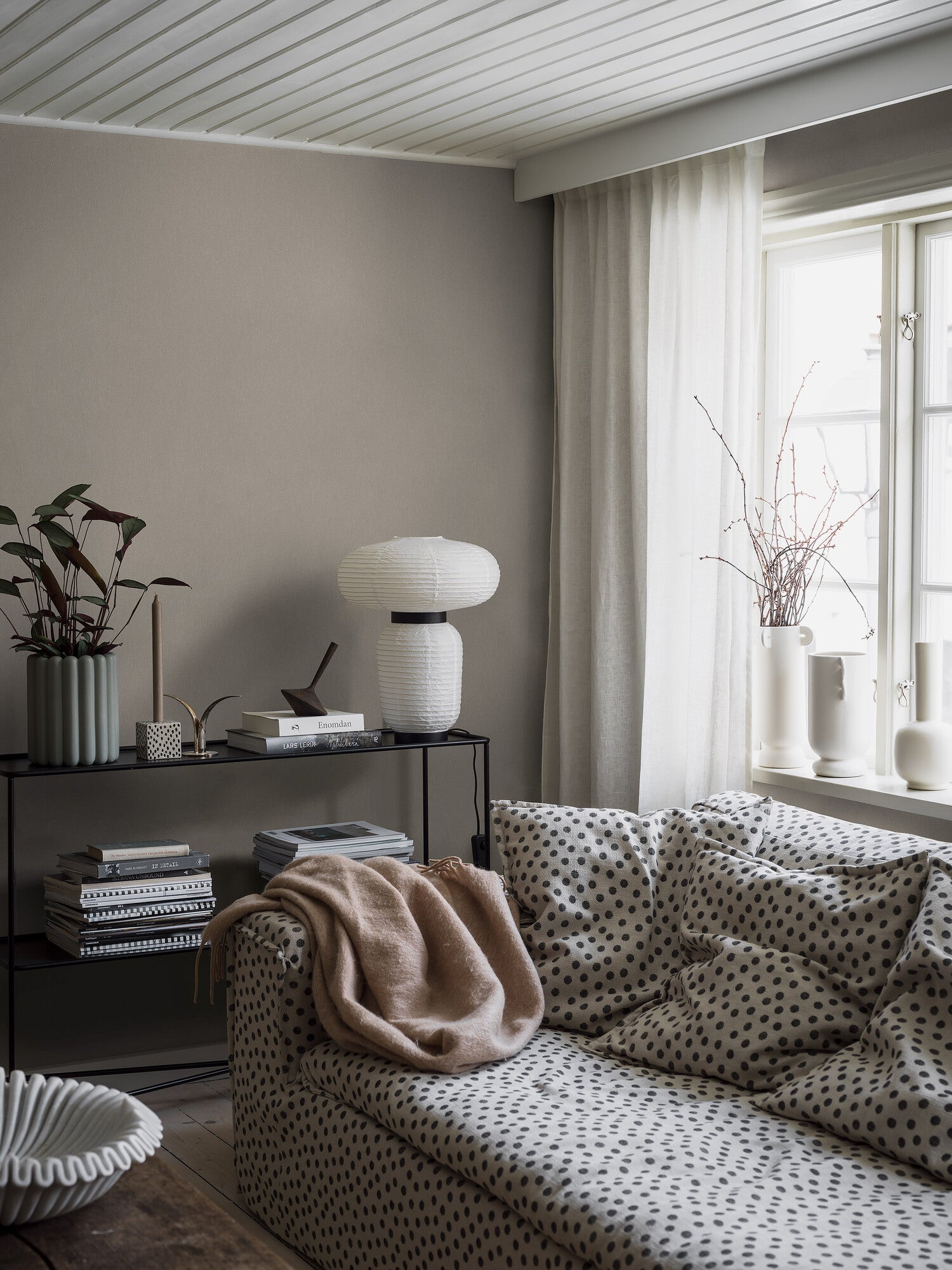 Natural Linen tapet 4312