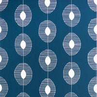 Dewsrops, mörblå tapet