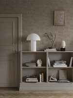 Travertine tapet i ljust bruna toner