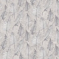 Stensöta, tapet i grå