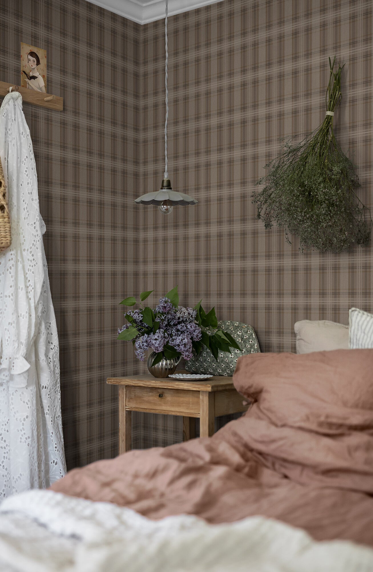 Tailor´s Tweed varm mörkbrun