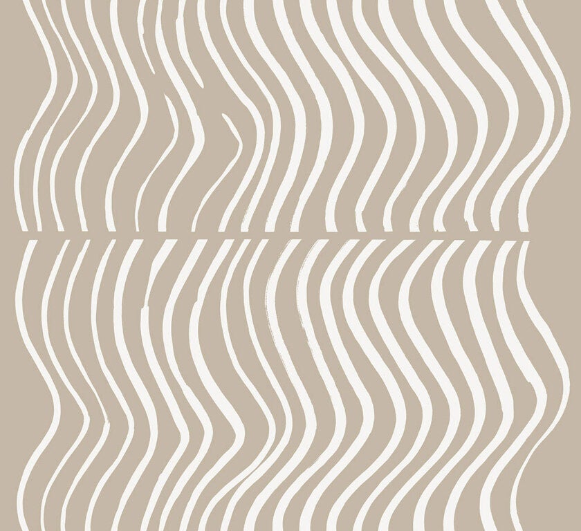 Marimekko Silkkikuikka, vit tapet