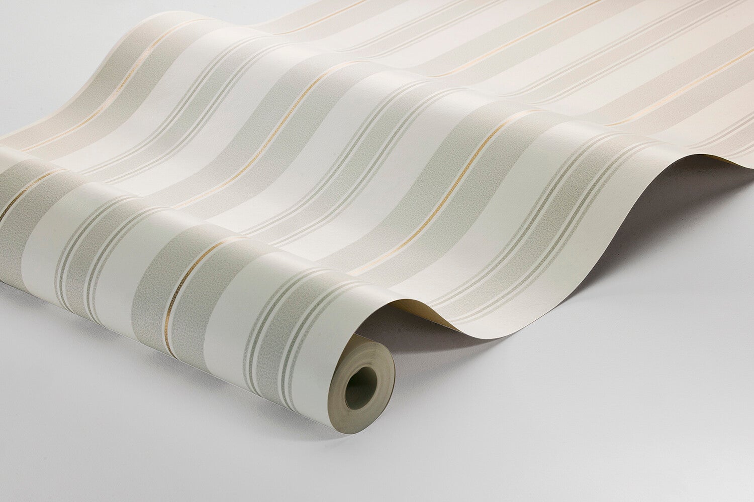 Gustaf, grå och vit tapet