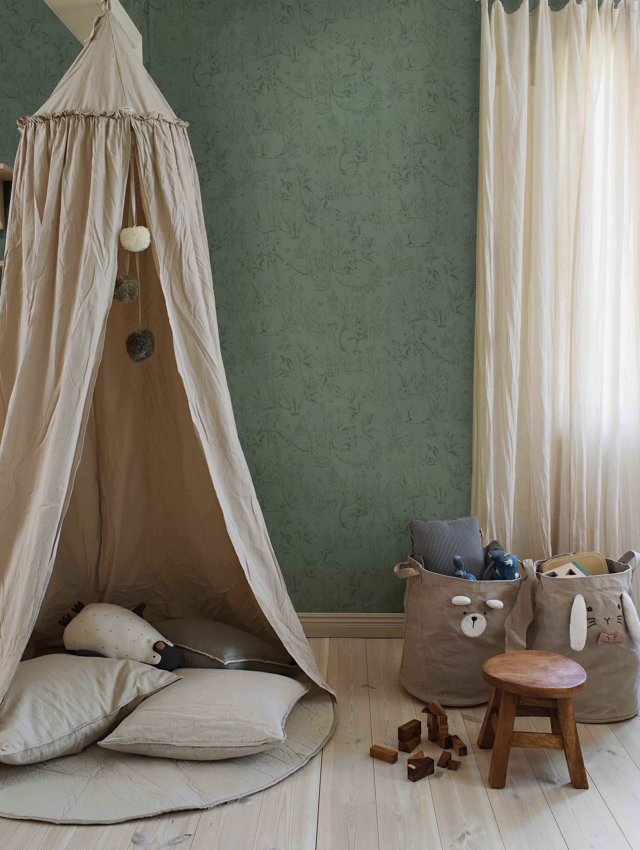 Forest Friends, grön