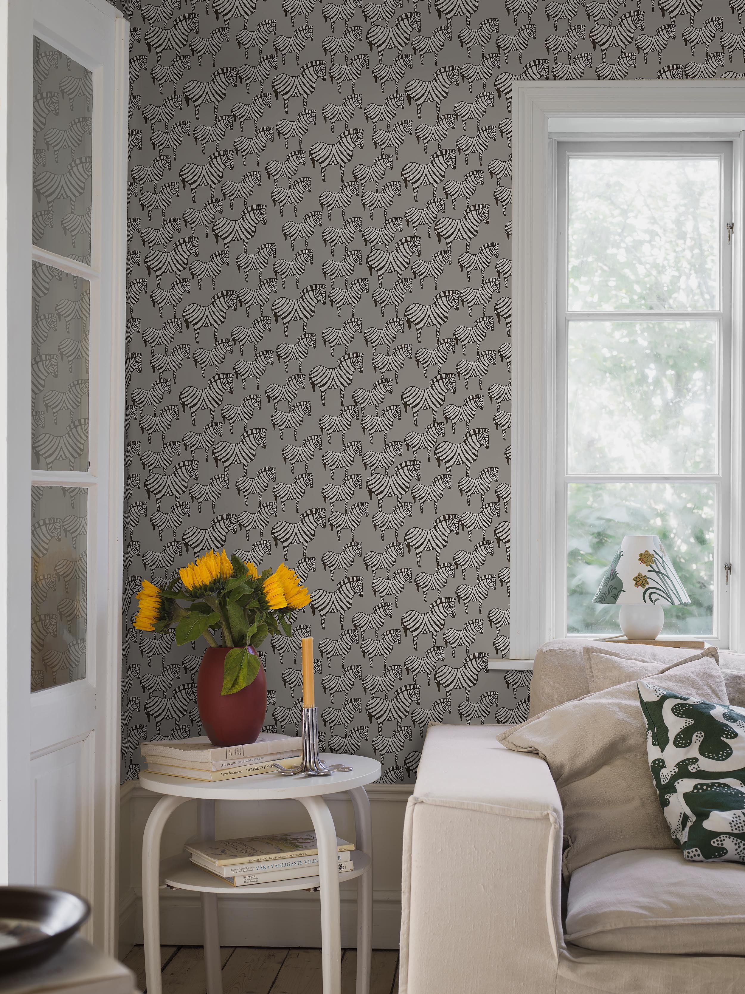 Lisa Larson Zebra, grå