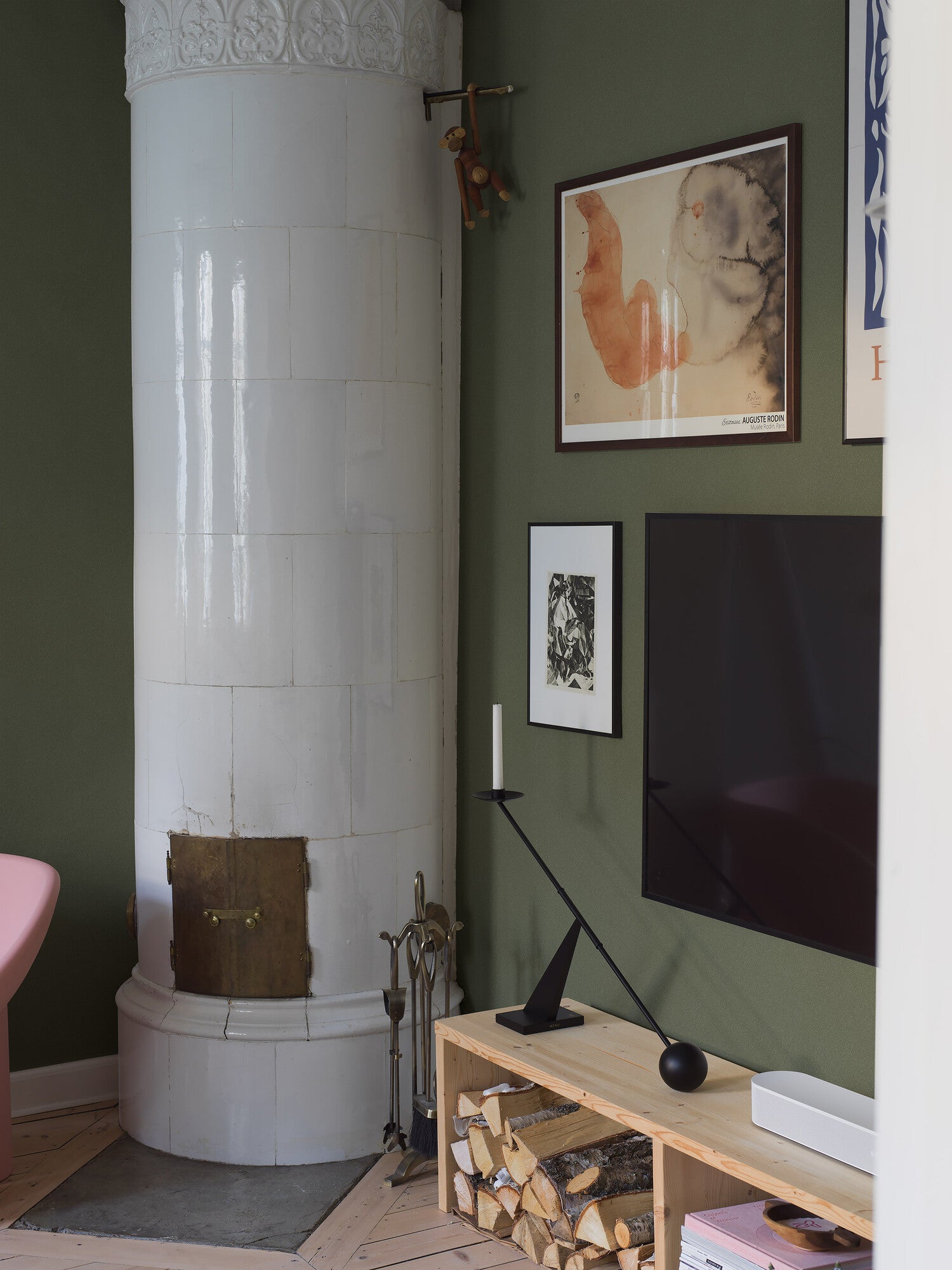 Emerald Sand, grön 7581 tapet