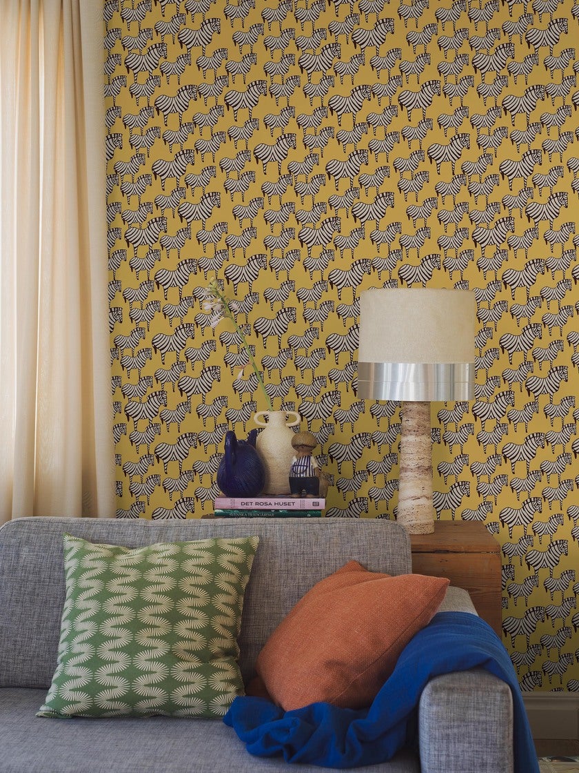 Lisa Larson Zebra, gul