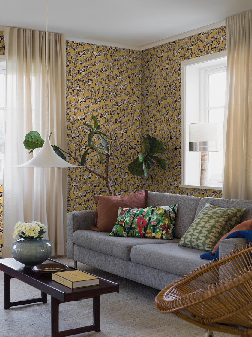 Lisa Larson Zebra, gul