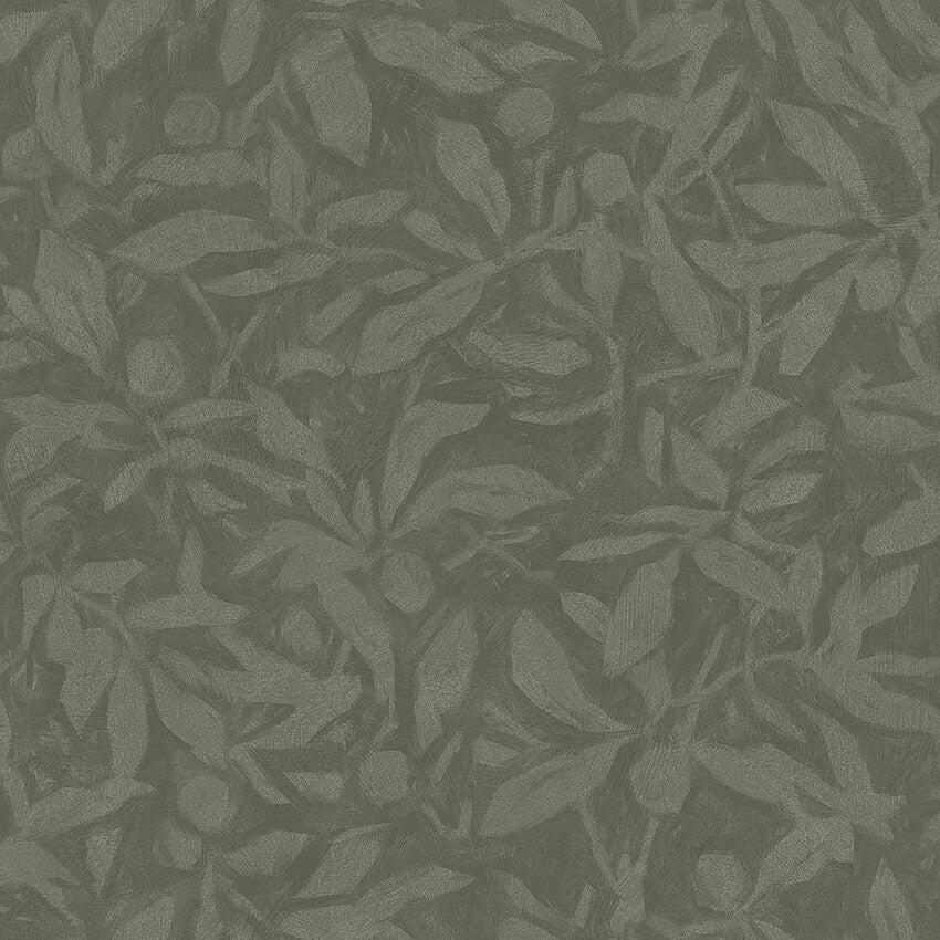 Skogsparken, grön tapet