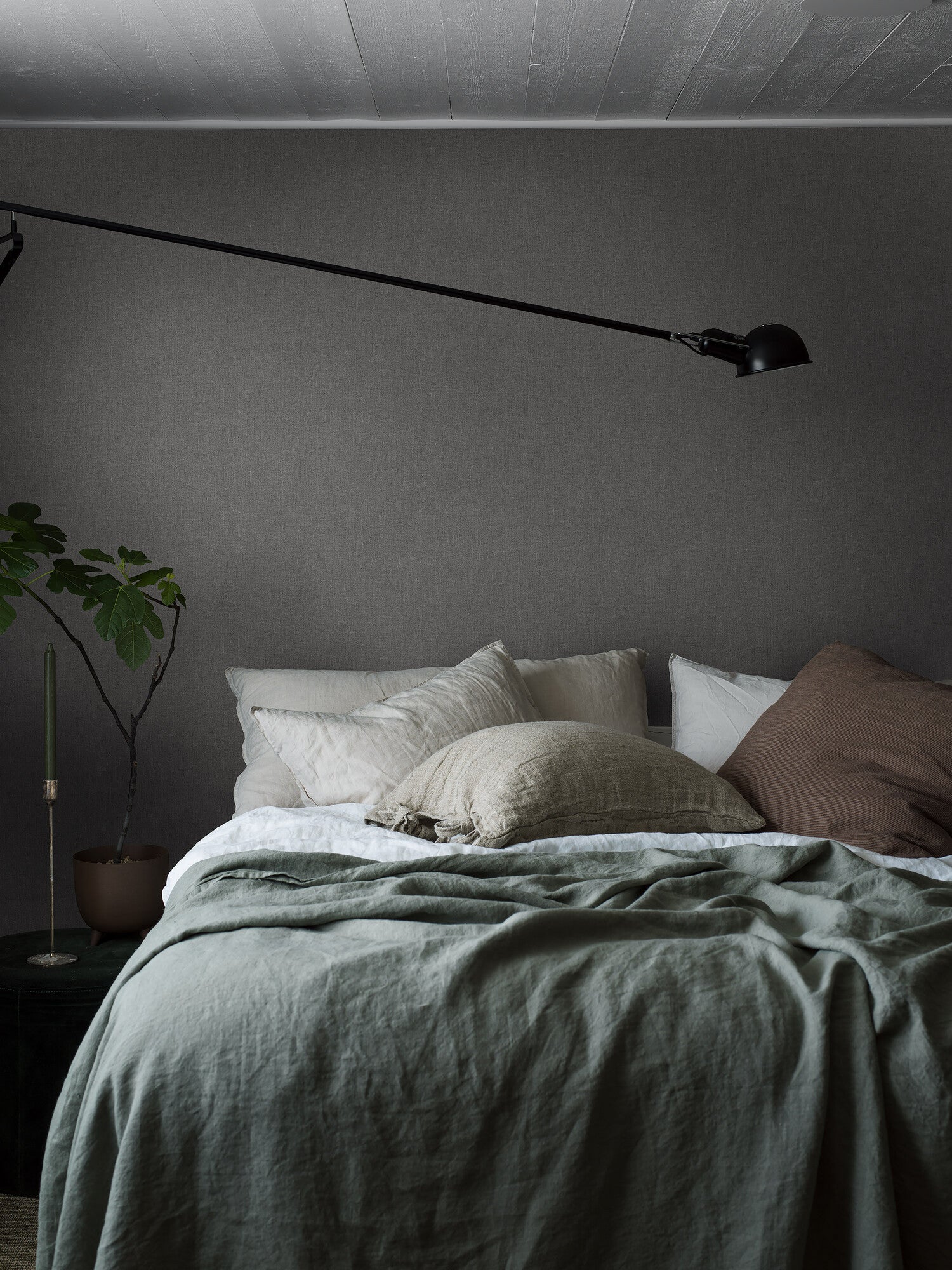 Dim Linen tapet 4322