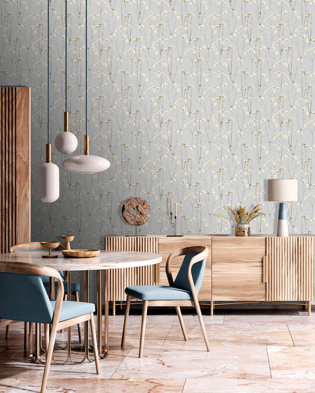 Spry Flower HE27241 tapet