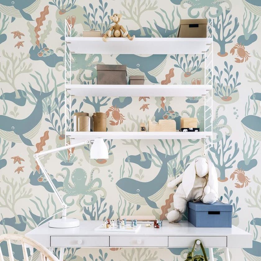 Havet är djupt Blå