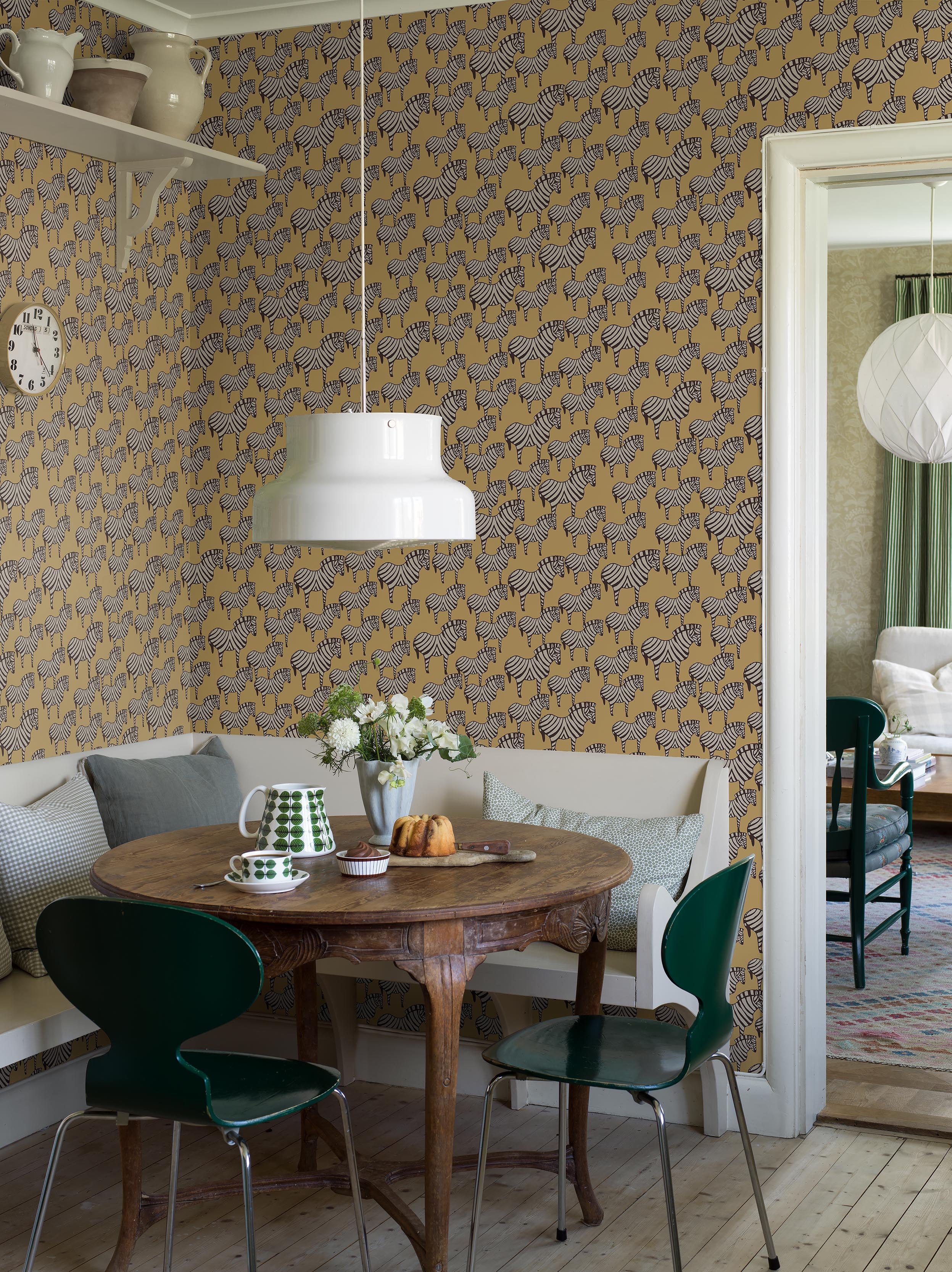 Lisa Larson Zebra, gul