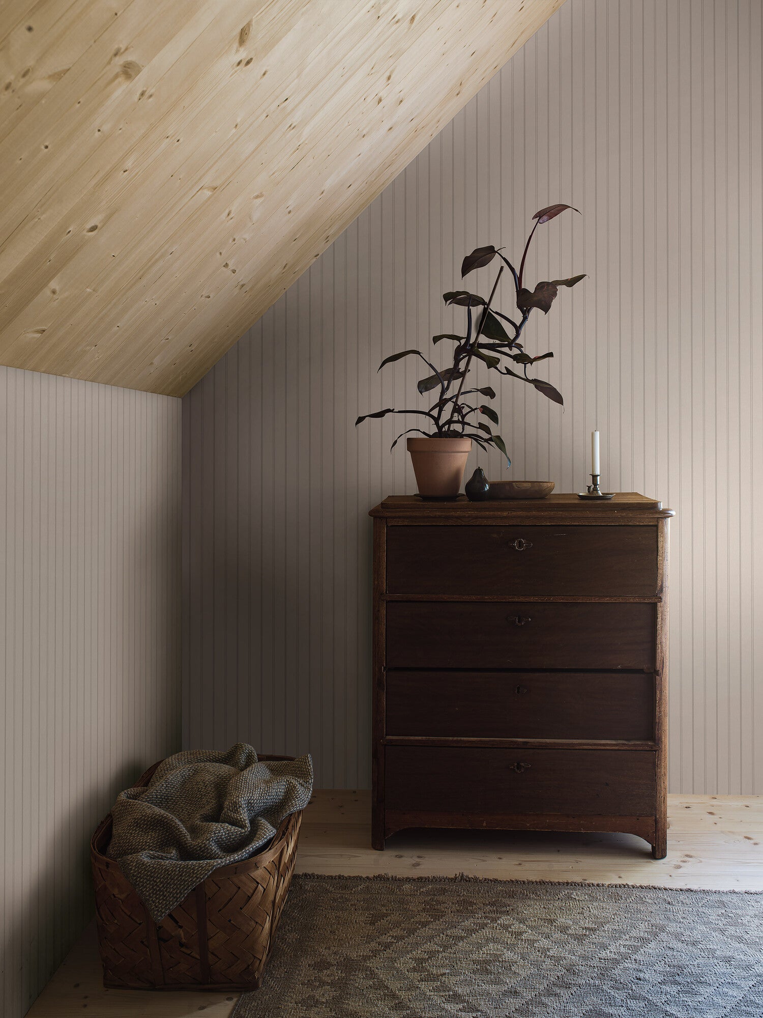 Woodland Stripe 4717 tapet