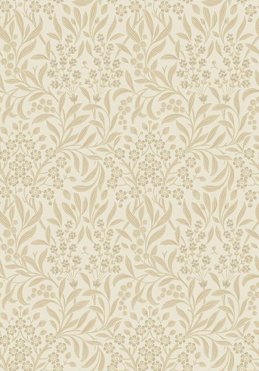 Kryddhyllan, beige tapet