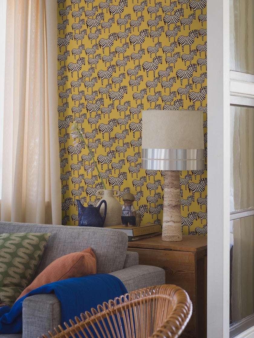 Lisa Larson Zebra, gul