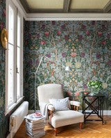 Vine Embroidery HT84001 tapet