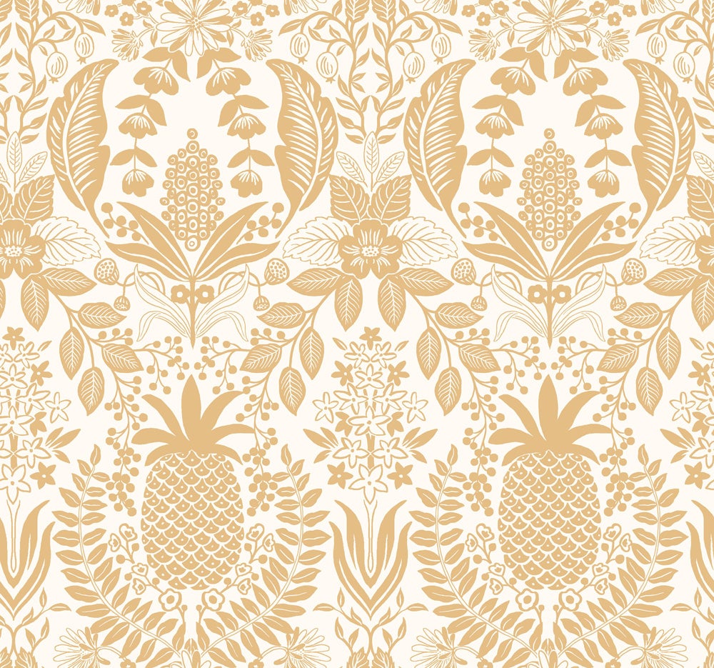Pineapple Damask RF7482 Tapet