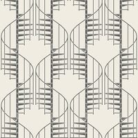 Staircase vit och svart