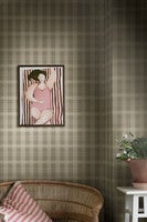 Tailor´s Tweed rutor i olivgrönt