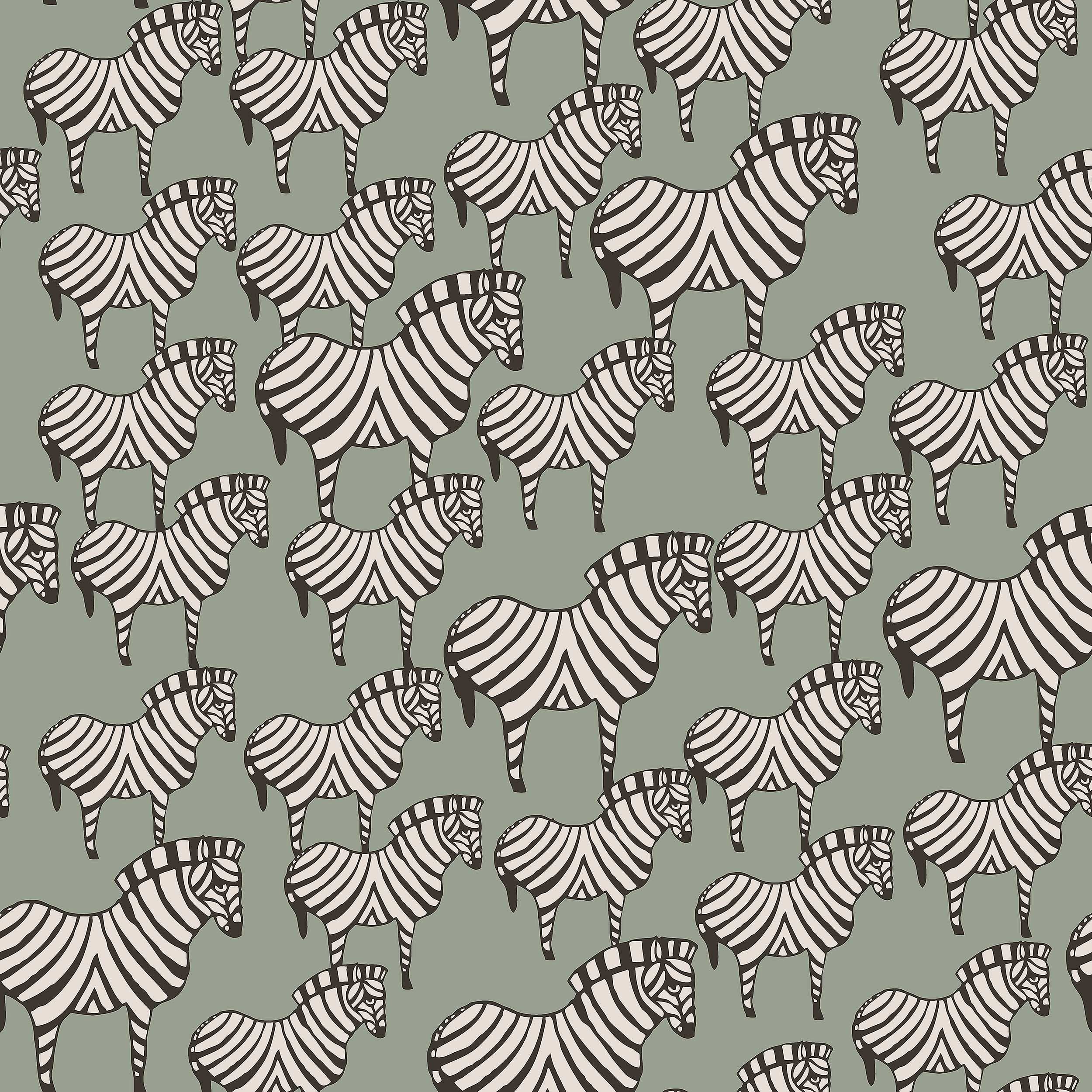 Lisa Larson Zebra, grön
