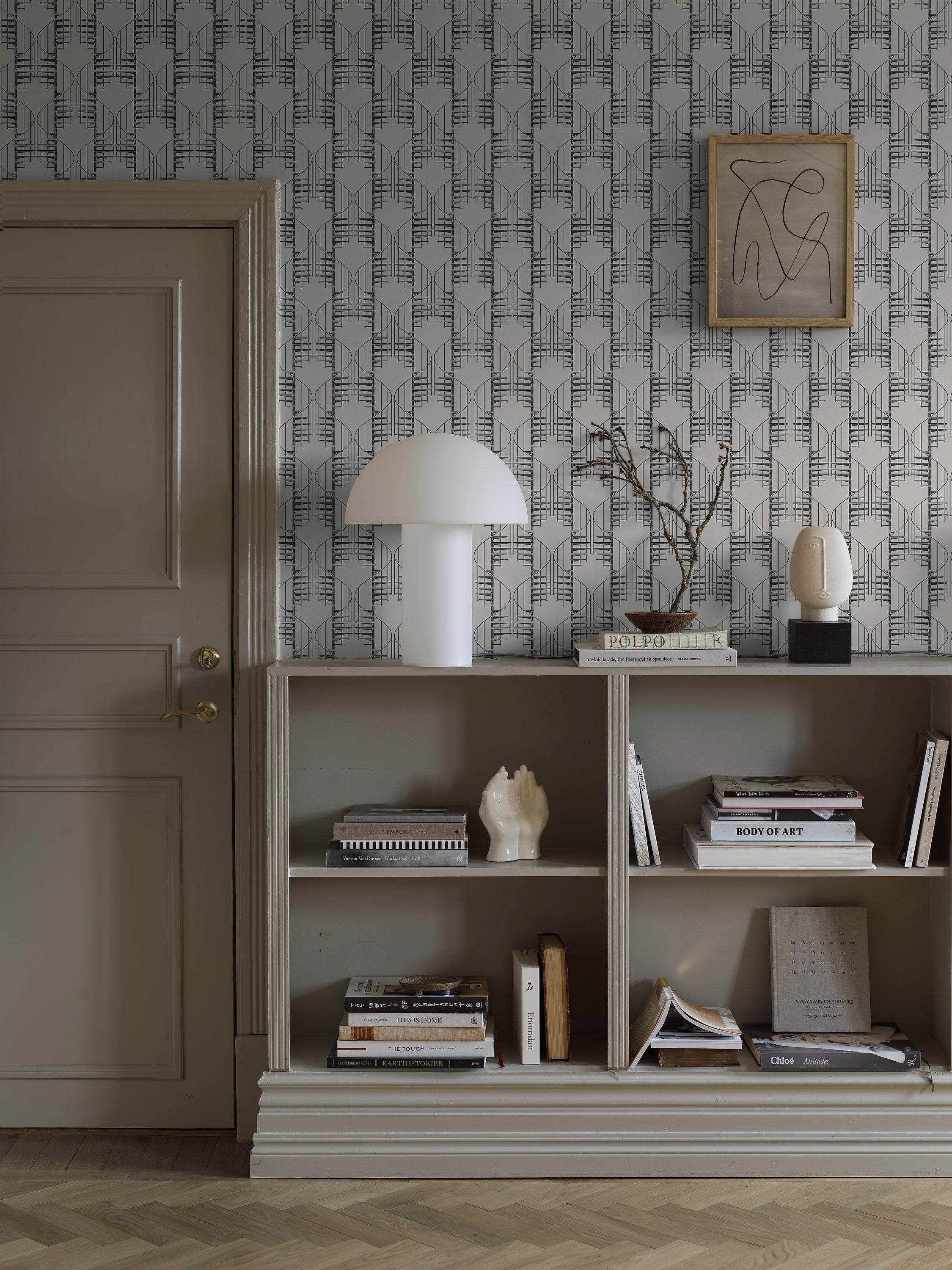 Staircase vit och svart