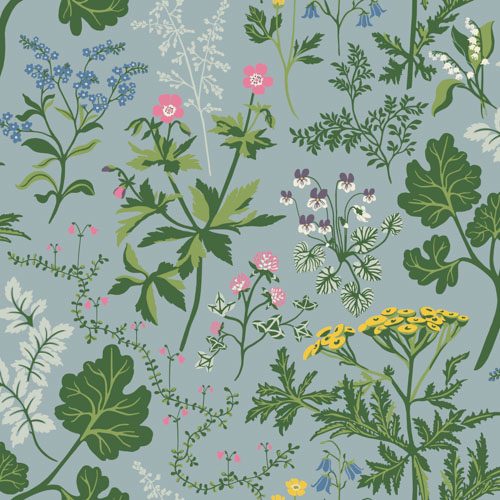 Tapet Duro Lillian Blå