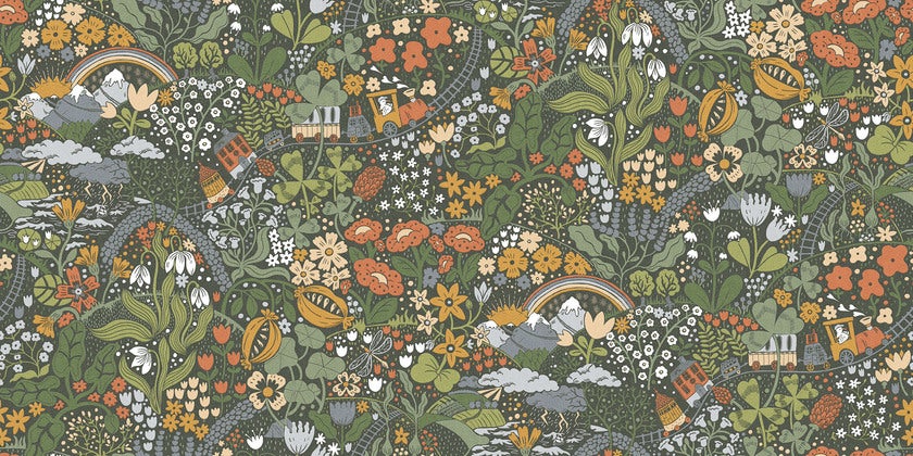 Tåget RD29037 tapet