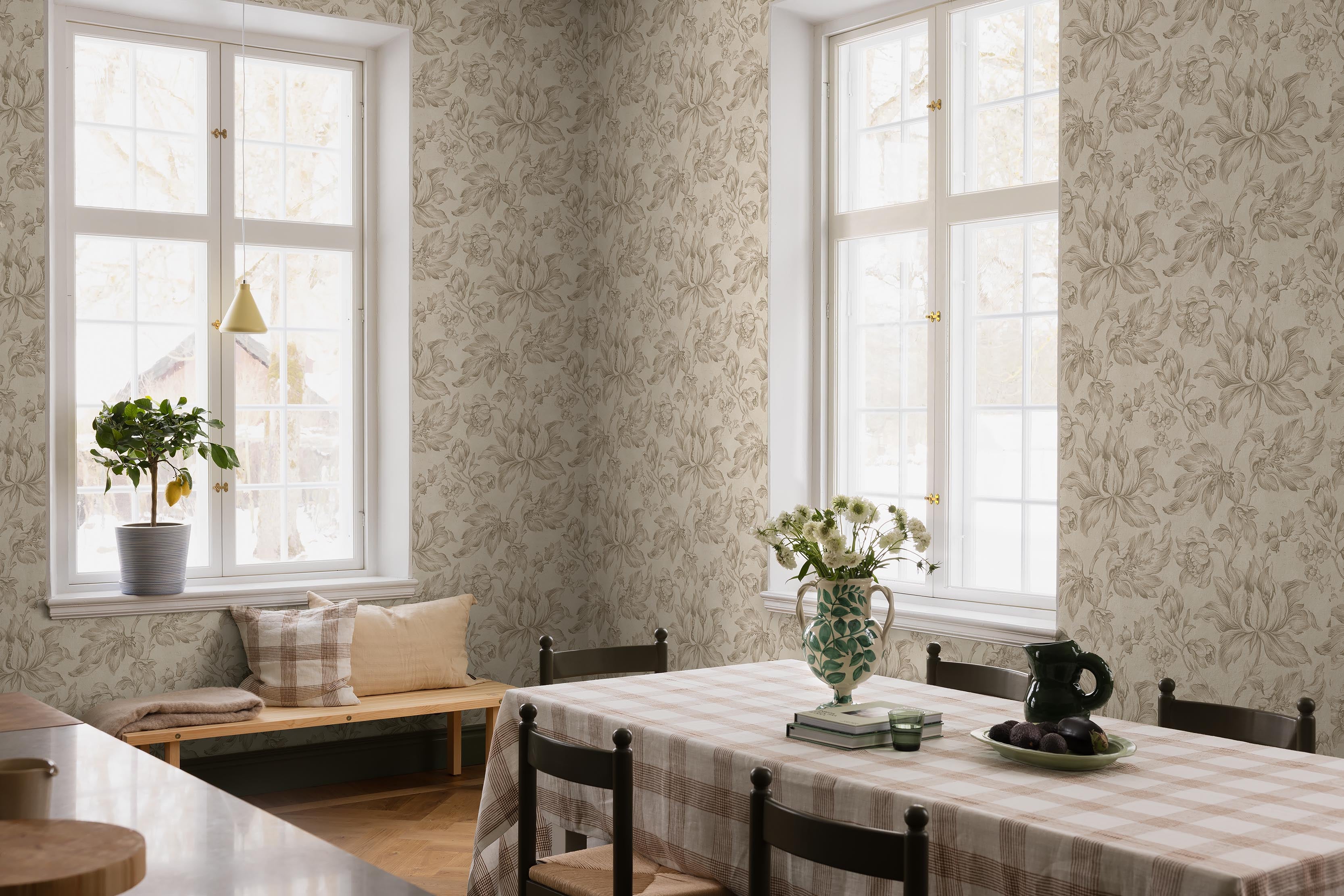 Archive Flower, beige