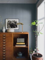 Luna Blue, blå 7561 tapet