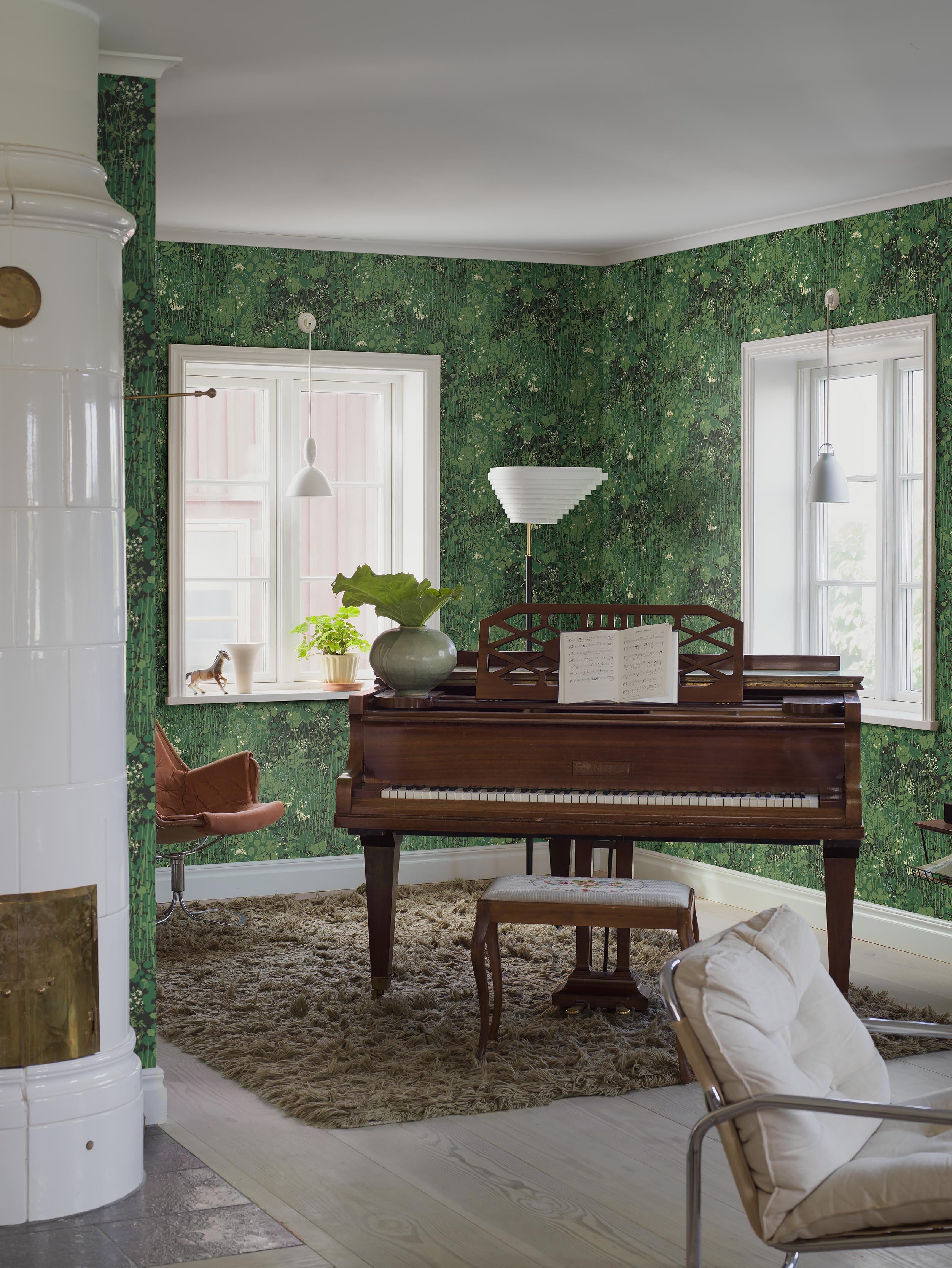 Arne Jacobsen Dikesren, grön