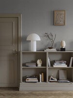 Golden Trellis, grå rutmönster