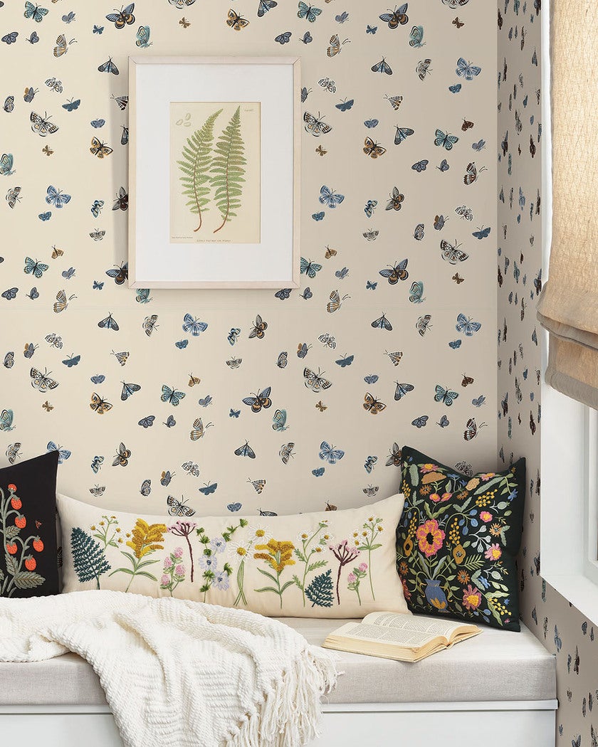 Butterfly House RF7412 Tapet