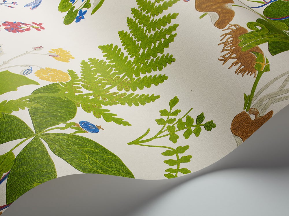 Trollslända, vit/grön