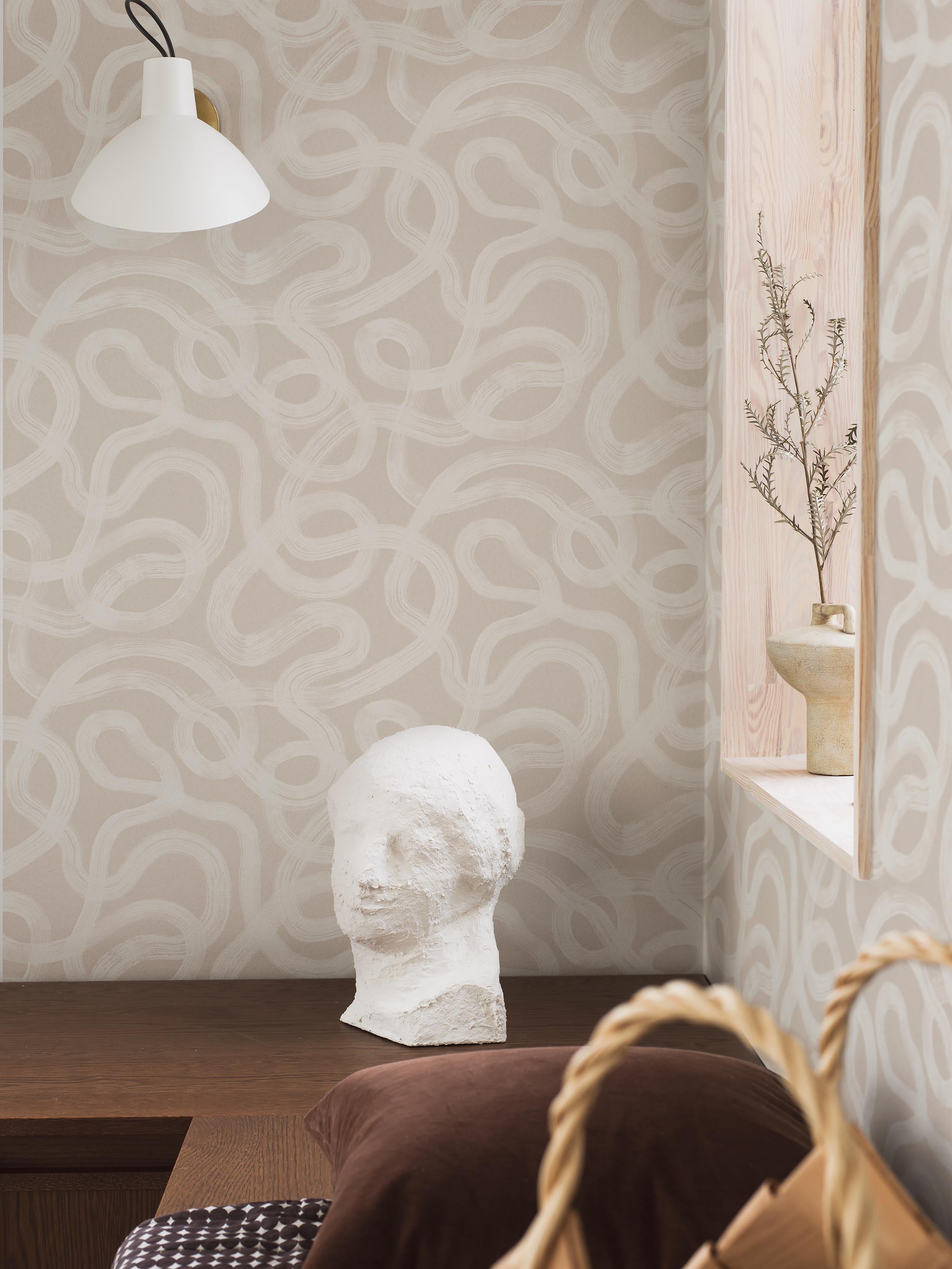 Curve, ljus beige
