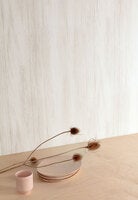 Wood snow, tapet i vit