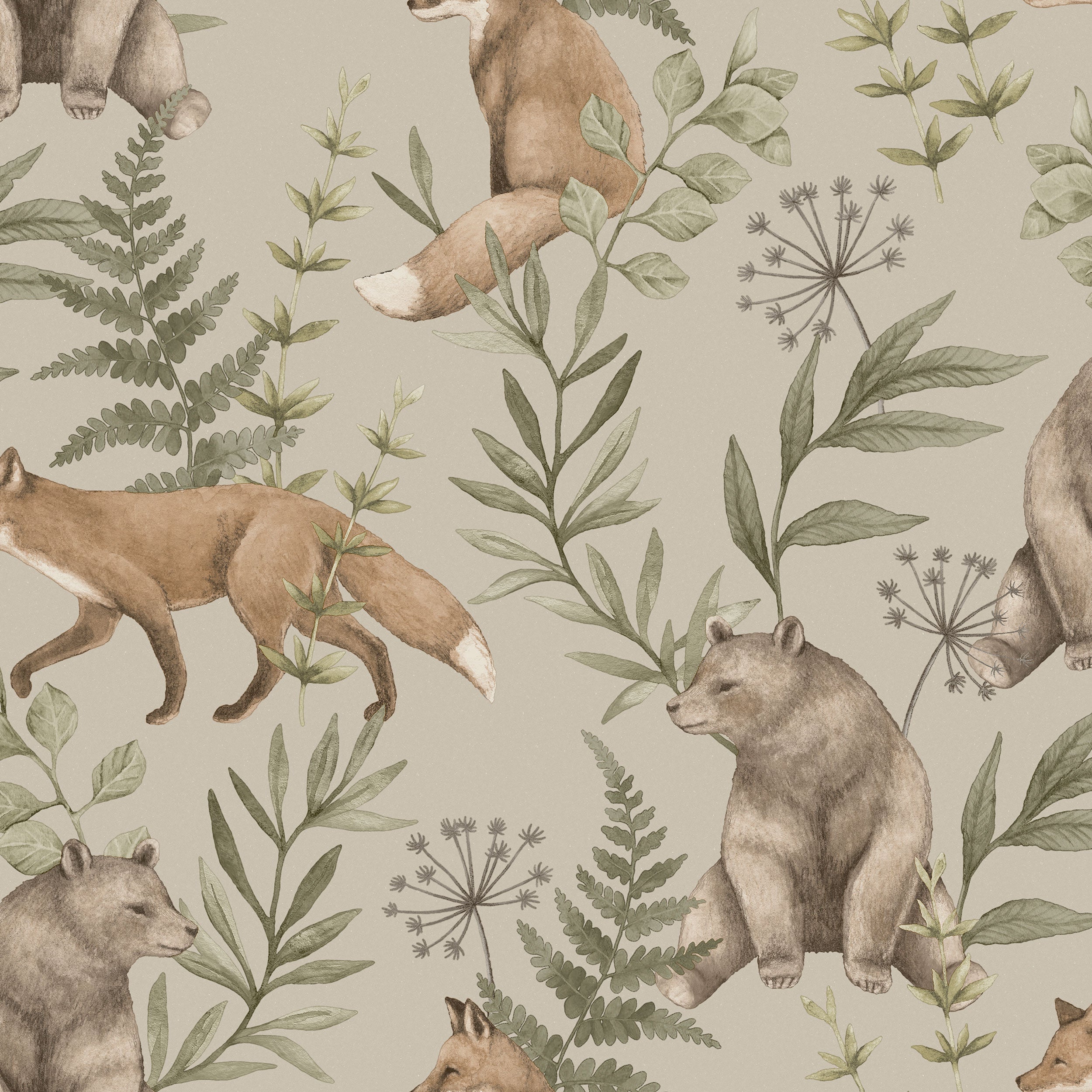 Wild Forest, Beige
