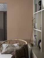 Terracotta Linen tapet 4324