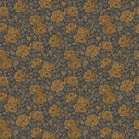 Rosengång, blå tapet