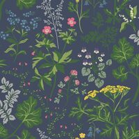 Tapet Duro Lillian QuickUp Mörkblå