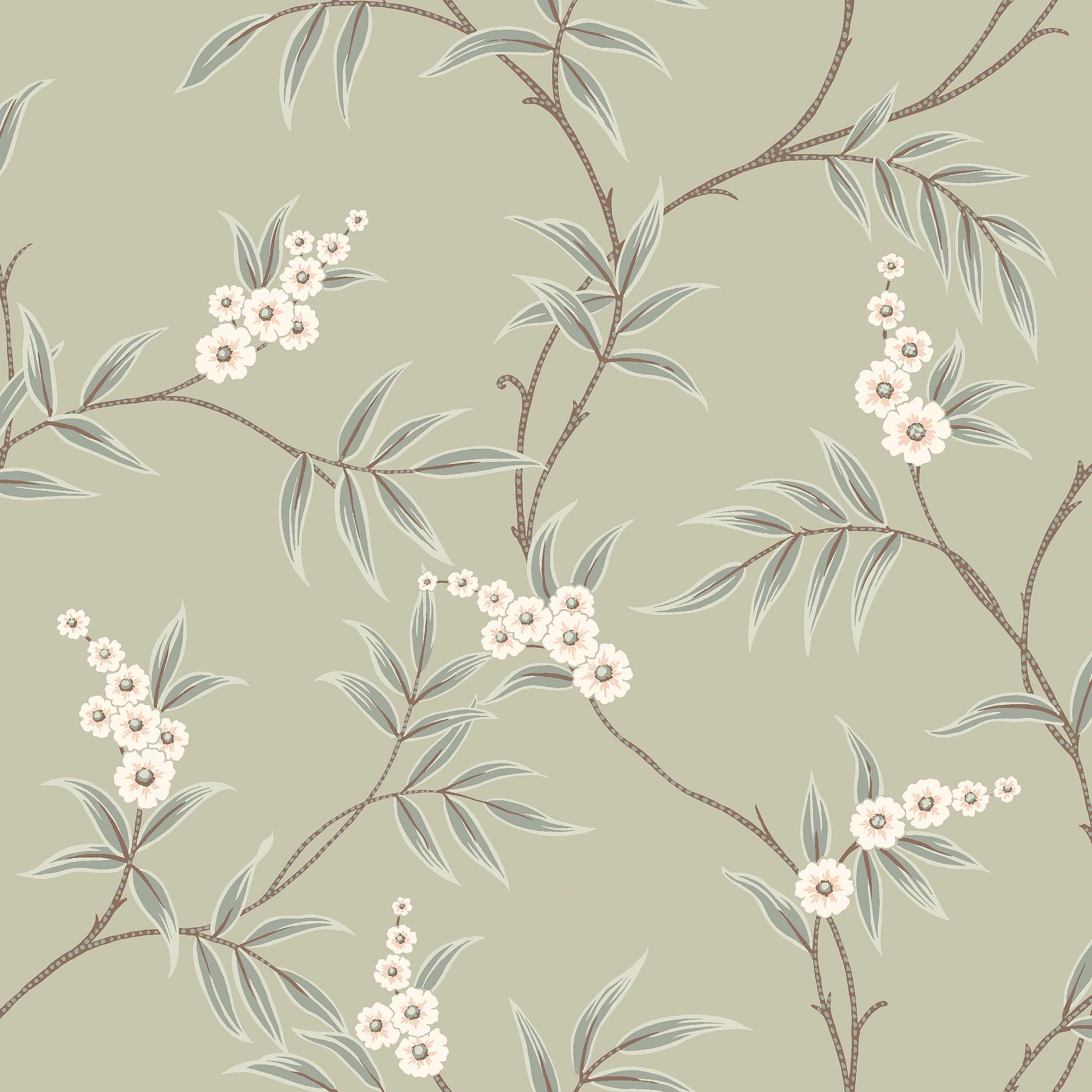 Floral Tree, grön