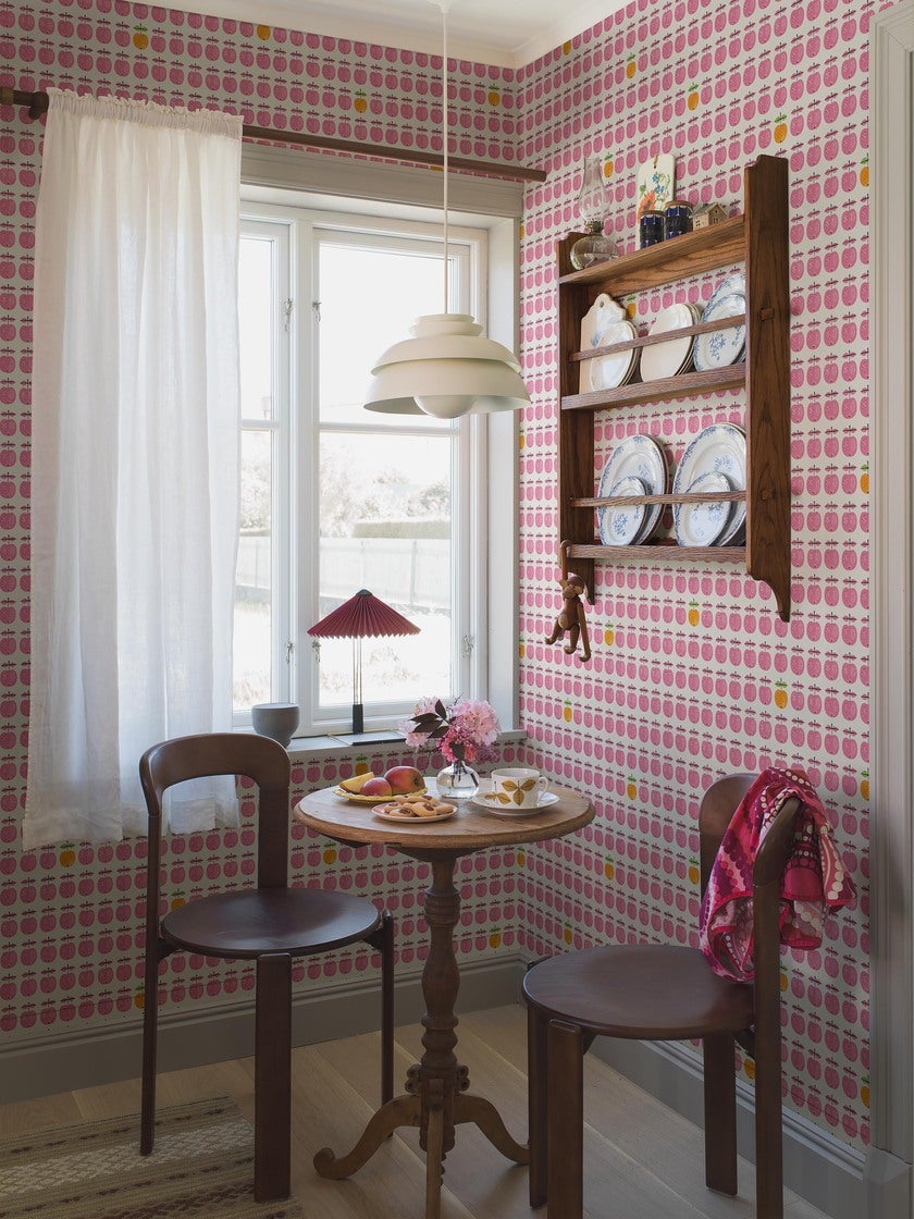 Stig Lindberg Pall, rosa