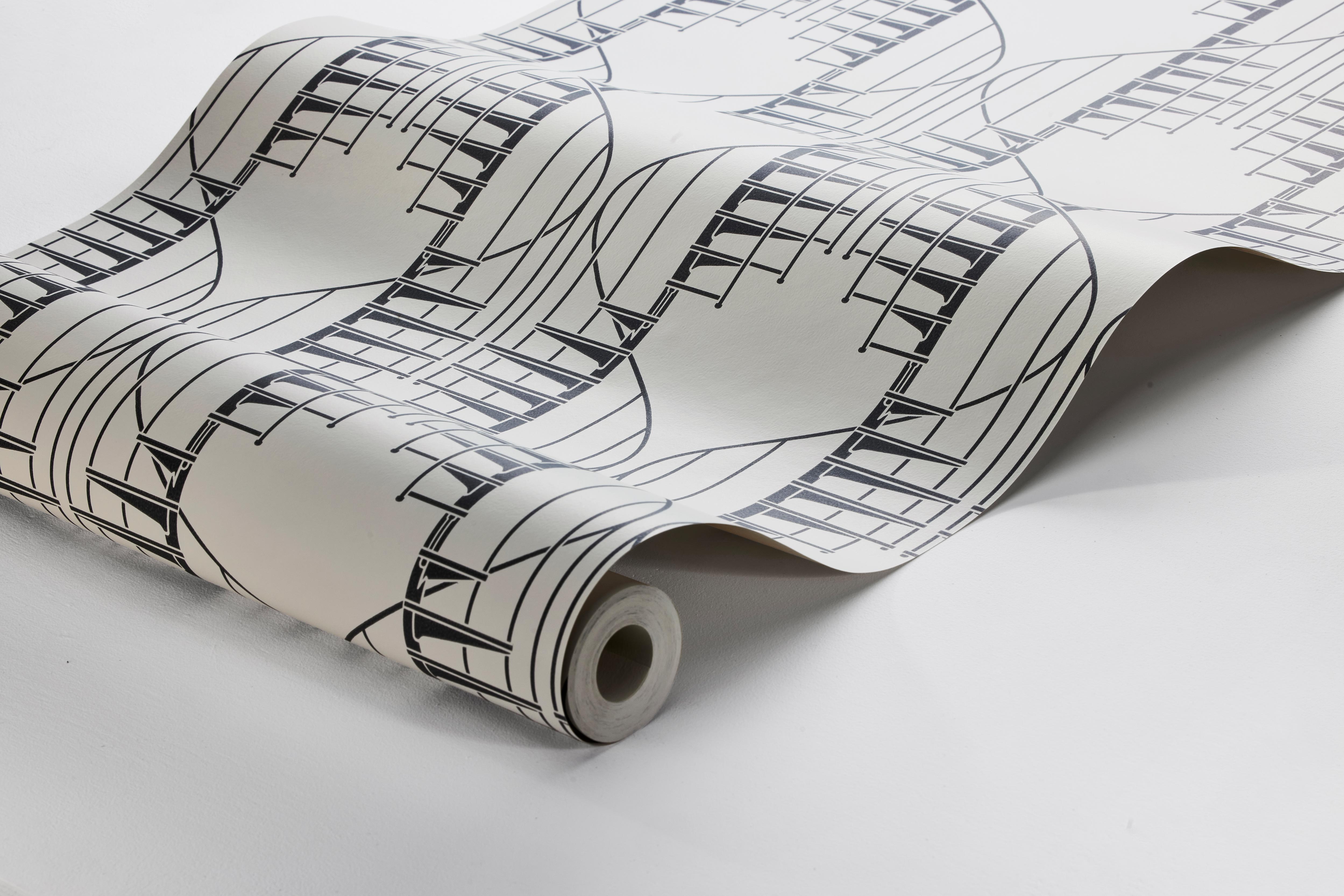 Staircase vit och svart