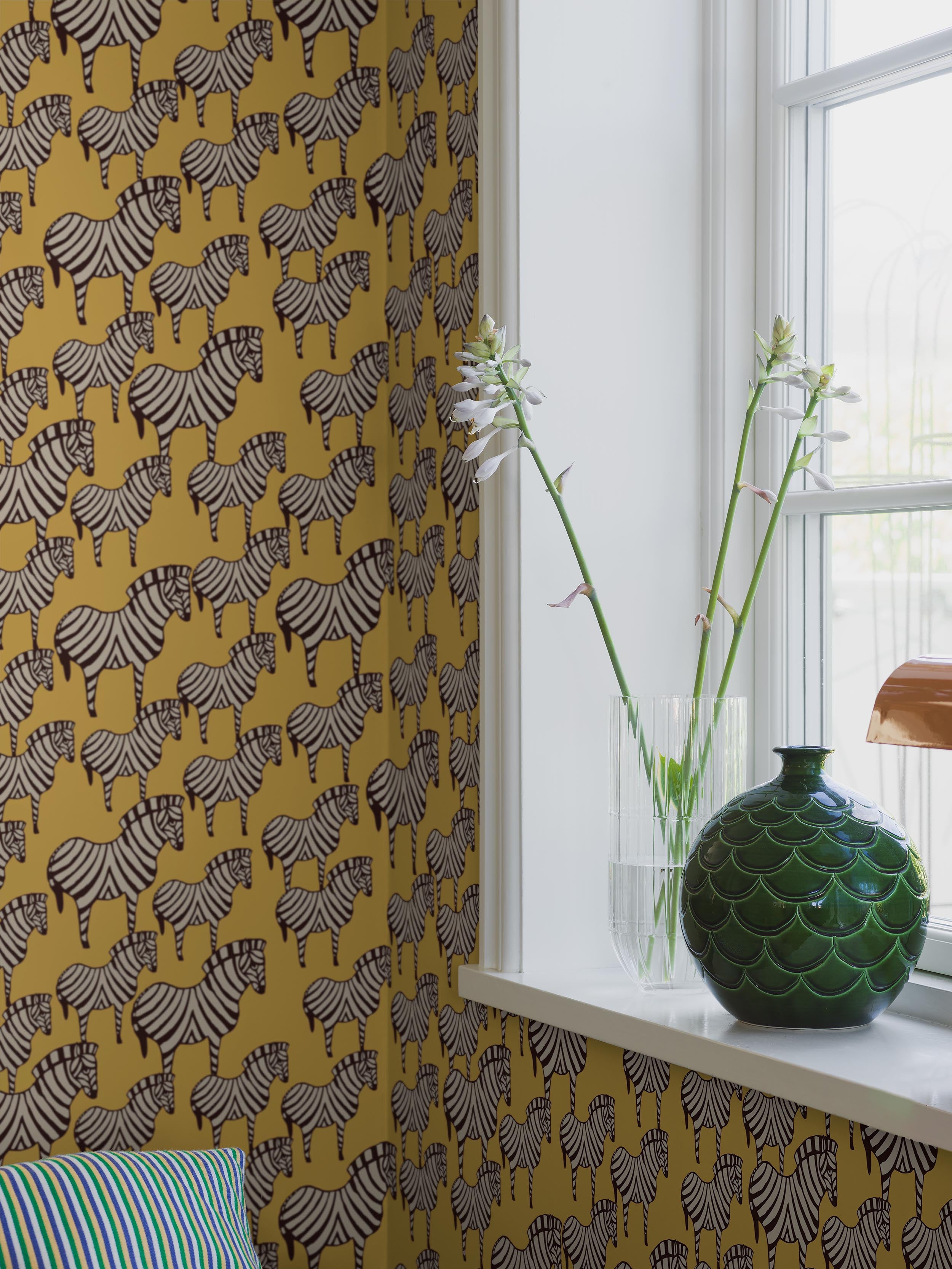 Lisa Larson Zebra, gul